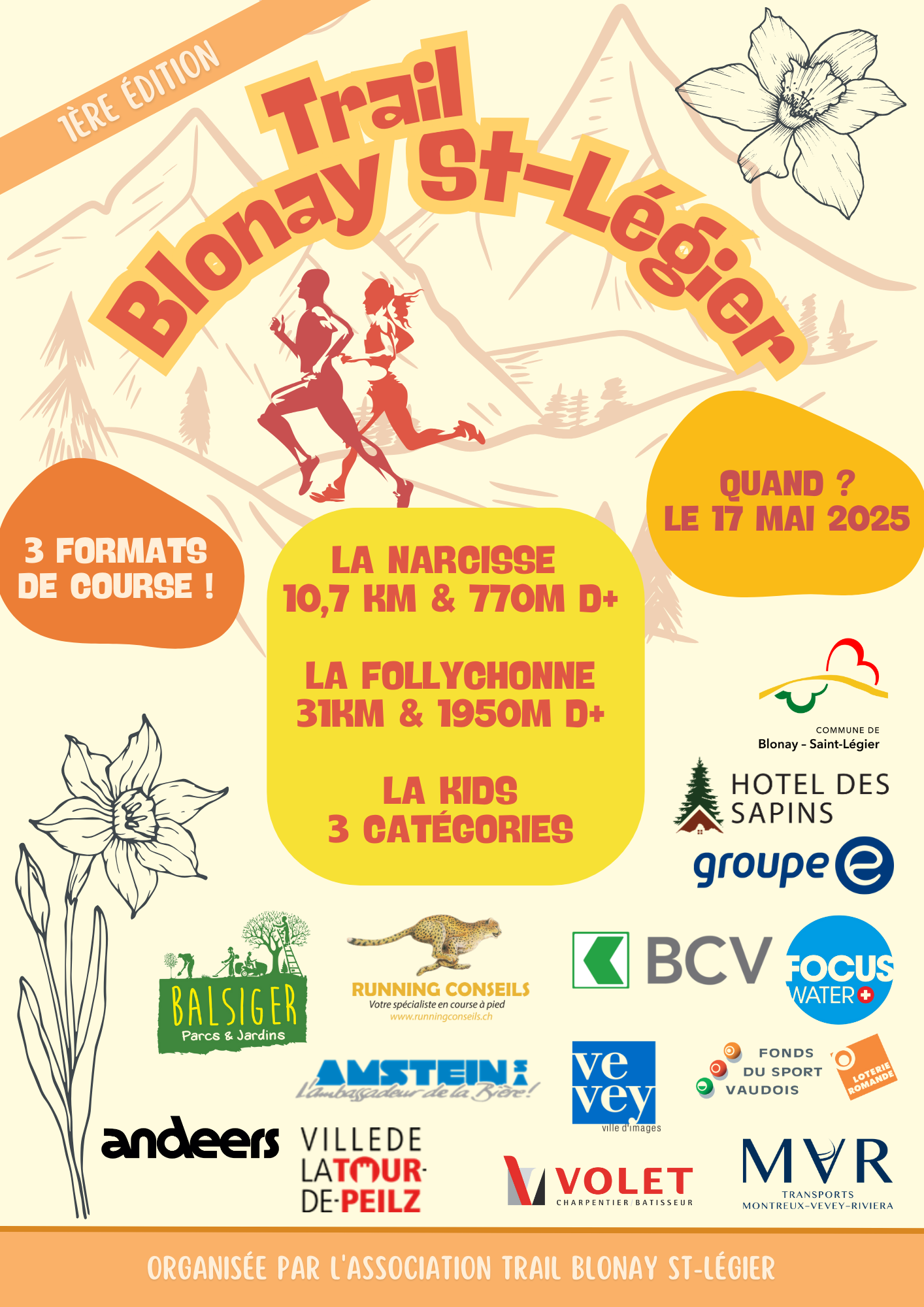 Flyer de la manifestation